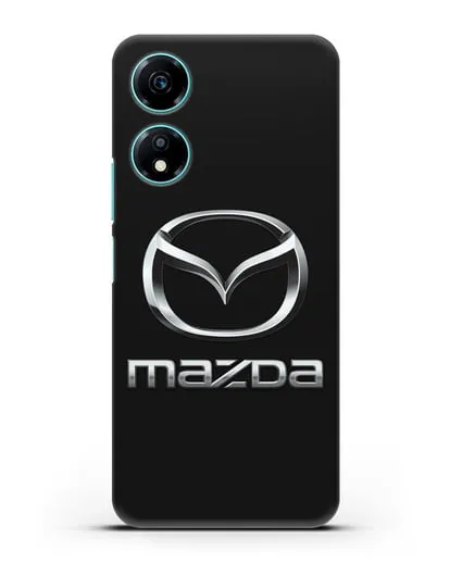 Чехол с логотипом Mazda силиконовый для Honor X5 Plus
