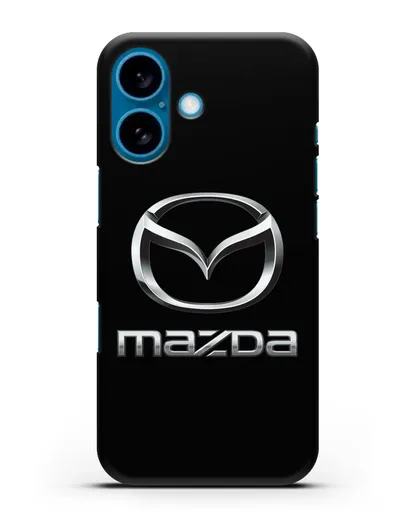 Чехол с логотипом Mazda силиконовый для iPhone 16
