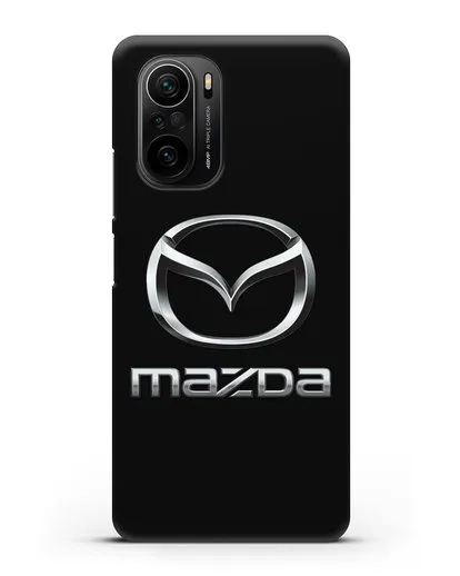 Чехол с логотипом Mazda силиконовый для Xiaomi Poco F3