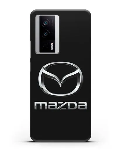 Чехол с логотипом Mazda силиконовый для Xiaomi Poco F5 Pro