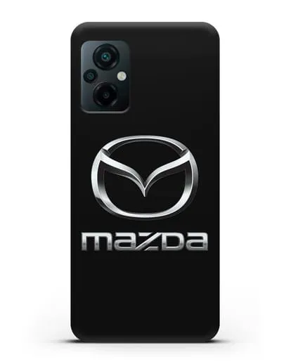 Чехол с логотипом Mazda силиконовый для Xiaomi Poco M5