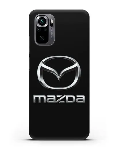 Чехол с логотипом Mazda силиконовый для Xiaomi Poco M5s