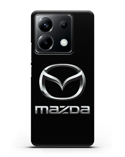 Чехол с логотипом Mazda силиконовый для Xiaomi Poco X6