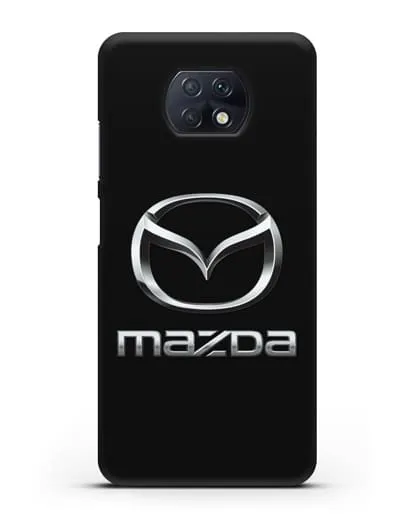 Чехол с логотипом Mazda силиконовый для Xiaomi Redmi Note 9T