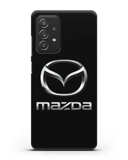 Чехол с логотипом Mazda силиконовый для Samsung Galaxy A53