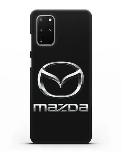 Чехол с логотипом Mazda силиконовый для Samsung Galaxy S20 Plus [SM-G985F]