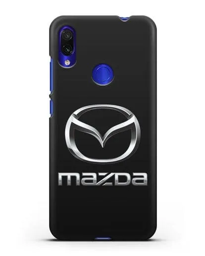 Чехол с логотипом Mazda силиконовый для Xiaomi Redmi Note 7