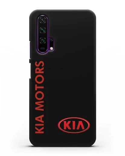 Чехол с надписью Kia Motors и логотипом силиконовый для Honor 20 Pro