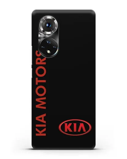 Чехол с надписью Kia Motors и логотипом силиконовый для Honor 50