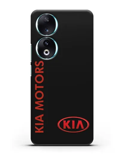 Чехол с надписью Kia Motors и логотипом силиконовый для Honor 90
