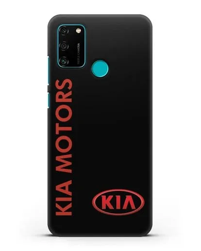 Чехол с надписью Kia Motors и логотипом силиконовый для Honor 9A