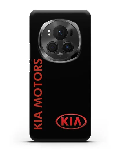Чехол с надписью Kia Motors и логотипом силиконовый для Honor Magic 6 Pro