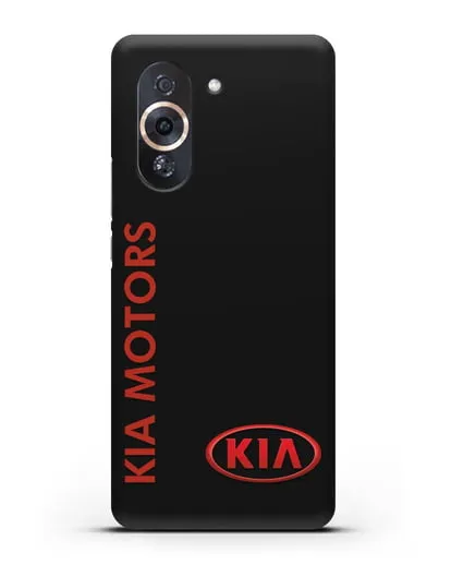 Чехол с надписью Kia Motors и логотипом силиконовый для Huawei Nova 10