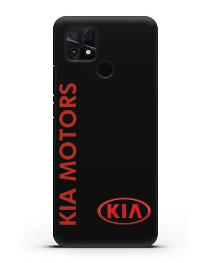 Чехол с надписью Kia Motors и логотипом силиконовый для Xiaomi Poco C40