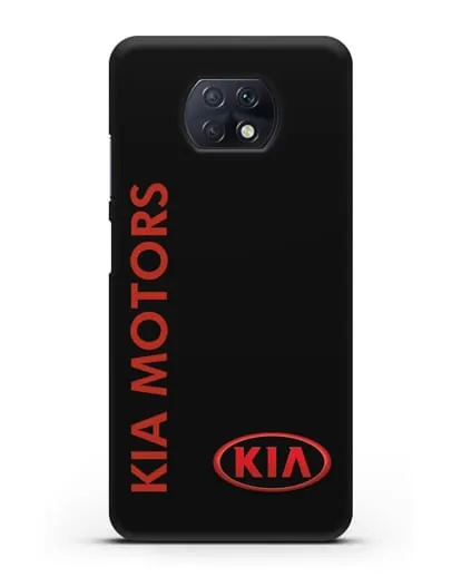 Чехол с надписью Kia Motors и логотипом силиконовый для Xiaomi Redmi Note 9T