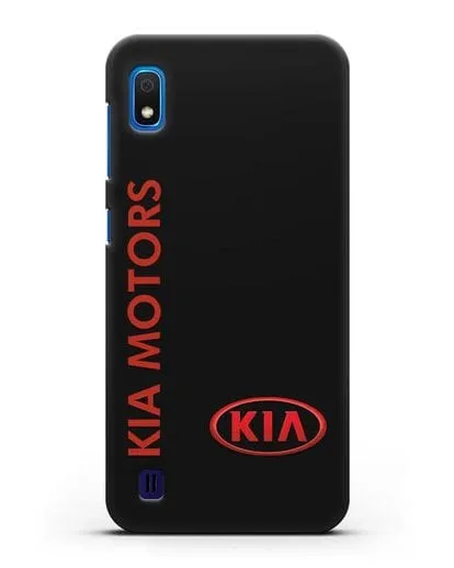 Чехол с надписью Kia Motors и логотипом силиконовый для Samsung Galaxy A10 [SM-A105F]