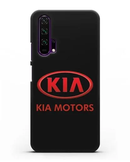 Чехол с логотипом Kia силиконовый для Honor 20 Pro