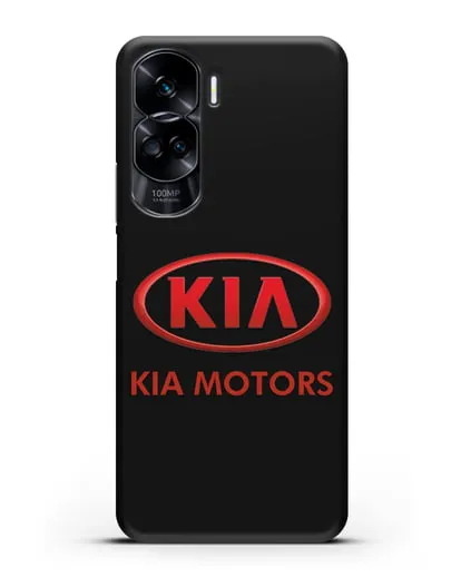 Чехол с логотипом Kia силиконовый для Honor 90 Lite