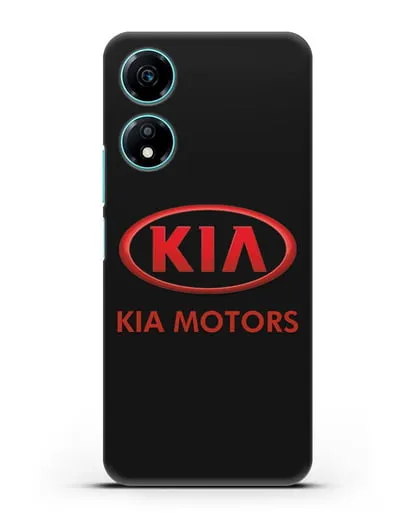 Чехол с логотипом Kia силиконовый для Honor X5 Plus