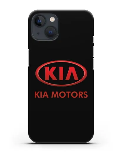 Чехол с логотипом Kia силиконовый для iPhone 13