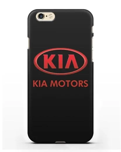 Чехол с логотипом Kia силиконовый для iPhone 6s