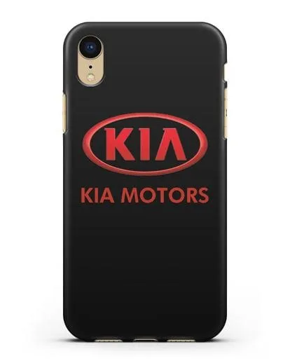 Чехол с логотипом Kia силиконовый для iPhone XR