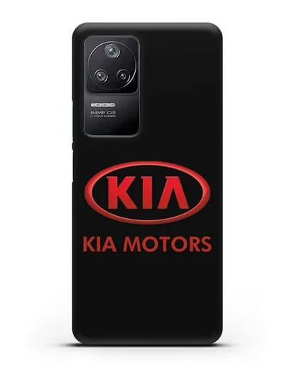 Чехол с логотипом Kia силиконовый для Xiaomi Poco F4