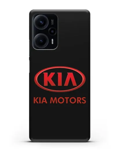 Чехол с логотипом Kia силиконовый для Xiaomi Poco F5