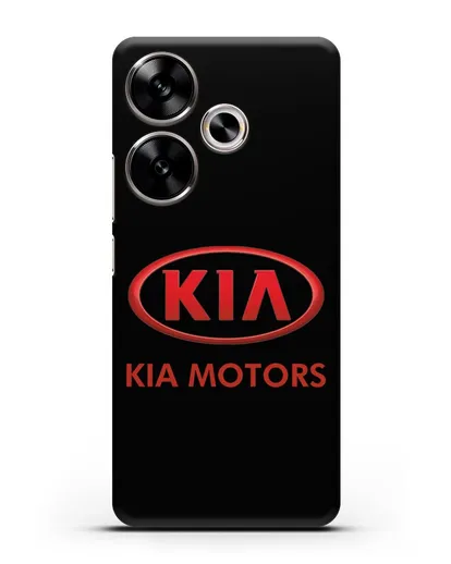 Чехол с логотипом Kia силиконовый для Xiaomi Poco F6