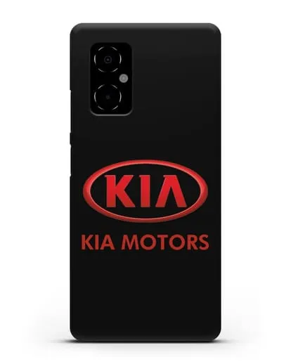 Чехол с логотипом Kia силиконовый для Xiaomi Poco M4 5G