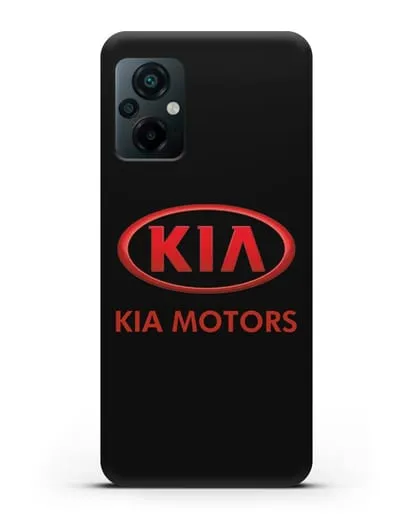 Чехол с логотипом Kia силиконовый для Xiaomi Poco M5