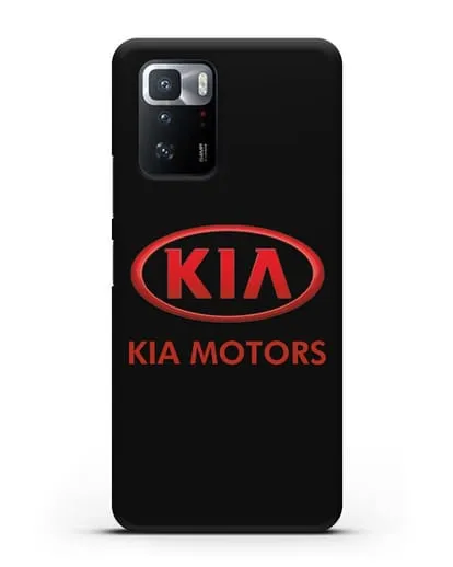 Чехол с логотипом Kia силиконовый для Xiaomi Poco X3 GT