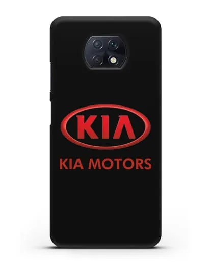 Чехол с логотипом Kia силиконовый для Xiaomi Redmi Note 9T