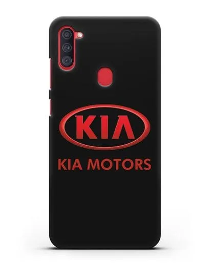 Чехол с логотипом Kia силиконовый для Samsung Galaxy A11 [SM-A115F]