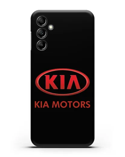Чехол с логотипом Kia силиконовый для Samsung Galaxy A14 [SM-A145]
