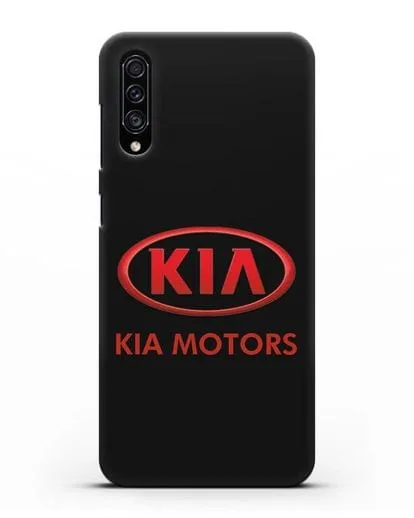 Чехол с логотипом Kia силиконовый для Samsung Galaxy A30s [SM-A307FN]