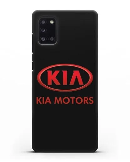 Чехол с логотипом Kia силиконовый для Samsung Galaxy A31 [SM-A315F]