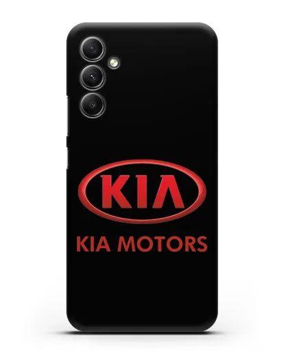 Чехол с логотипом Kia силиконовый для Samsung Galaxy A34 [SM-A346]