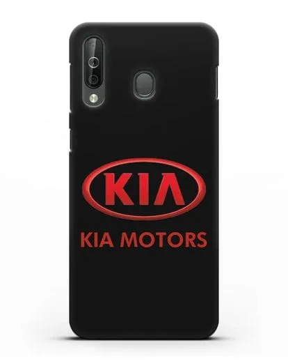 Чехол с логотипом Kia силиконовый для Samsung Galaxy A40s [SM-A507FN]