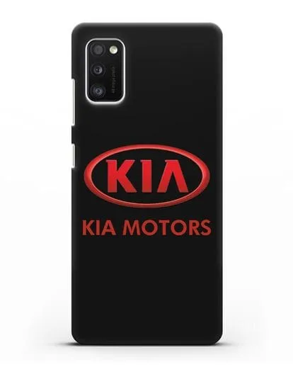 Чехол с логотипом Kia силиконовый для Samsung Galaxy A41 [SM-A415F]