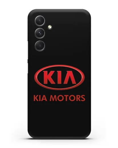 Чехол с логотипом Kia силиконовый для Samsung Galaxy A54 [SM-A536]