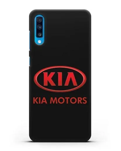 Чехол с логотипом Kia силиконовый для Samsung Galaxy A70 [SM-A705F]