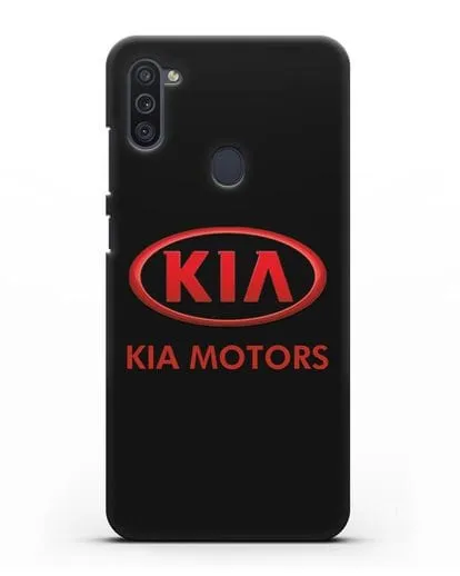 Чехол с логотипом Kia силиконовый для Samsung Galaxy M11 [SM-M115F]