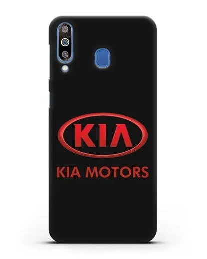 Чехол с логотипом Kia силиконовый для Samsung Galaxy M30 [SM-M305F]