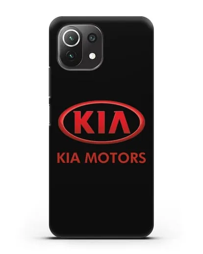 Чехол с логотипом Kia силиконовый для Xiaomi 11 Lite