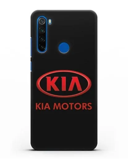 Чехол с логотипом Kia силиконовый для Xiaomi Redmi Note 8