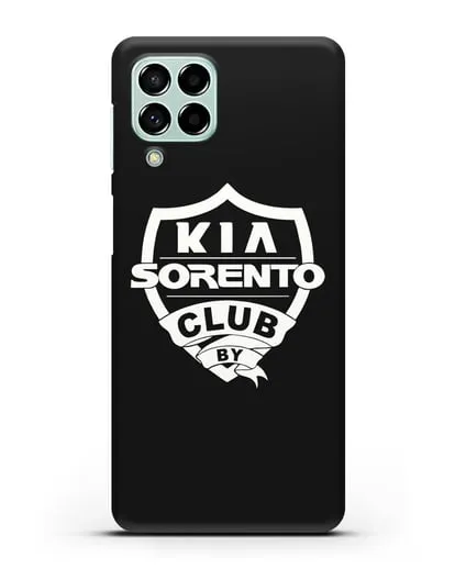 Чехол с логотипом Kia Sorento Club силиконовый для Samsung Galaxy M53 [SM-M536]