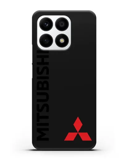 Чехол с надписью Mitsubishi и логотипом силиконовый для Honor X8a