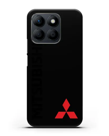 Чехол с надписью Mitsubishi и логотипом силиконовый для Honor X8b