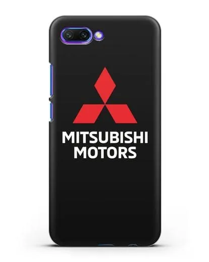 Чехол с надписью Mitsubishi Motors силиконовый для Honor 10